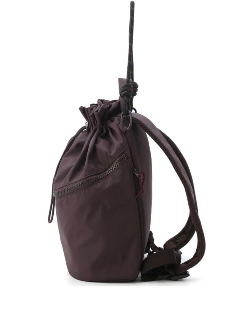 emmiロゴマルチバックパック 撥水 バーガンディー