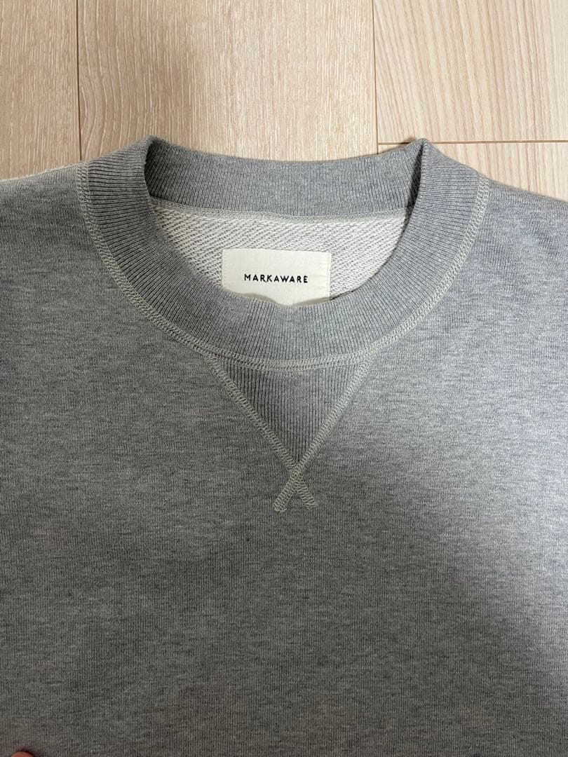 MARKAWARE COMFORT FIT SWEAT SHIRT グレー