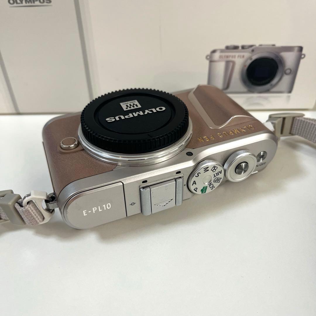 OLYMPUS PEN E-PL10 ブラウン　値下げ交渉可◎ 即購入OK