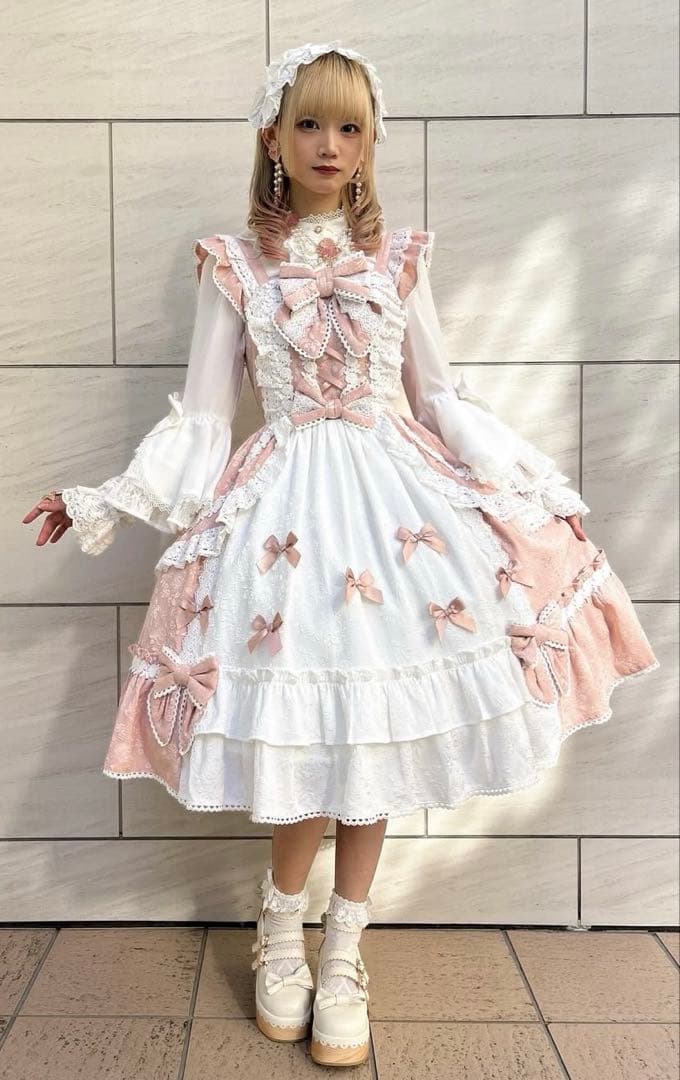 axes femme Chalmiereブリリアントローズジャンスカ（ピンク）