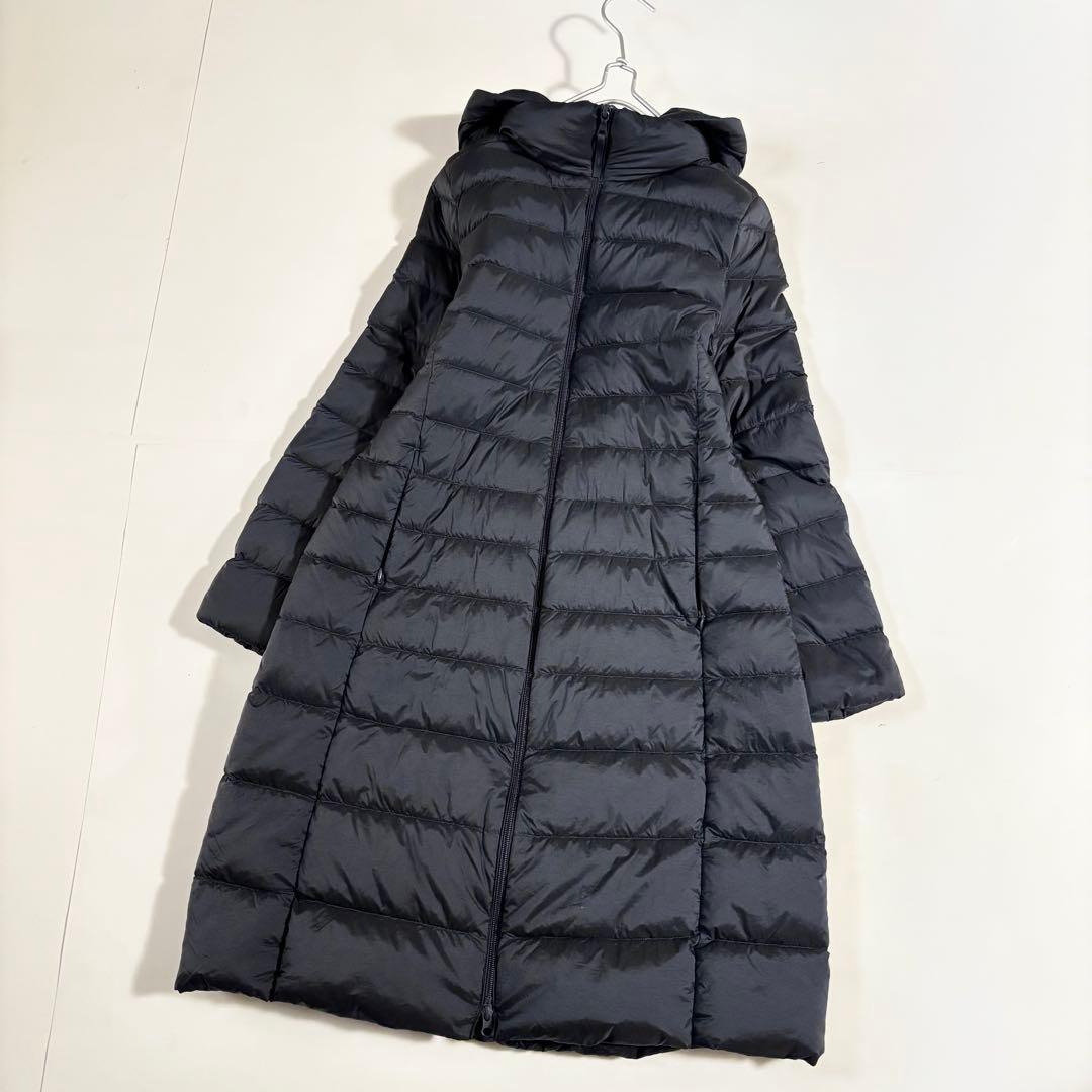 UNIQLO ユニクロ　濃紺・ネイビー系　ウルトラライト　ダウンコート　M