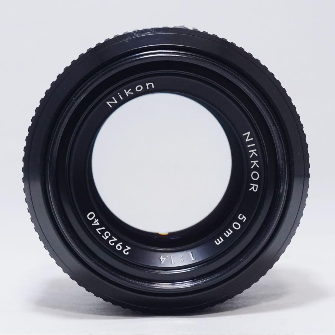 美品 Nikon Ai NIKKOR 50mm f1.4 単焦点レンズ