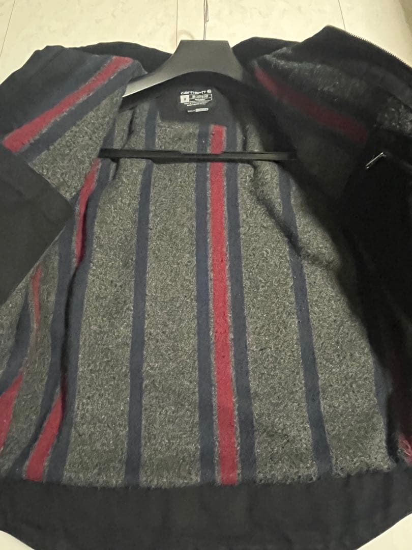 カーハート DETROIT JACKETデトロイトジャケット　ブラック　Sサイズ