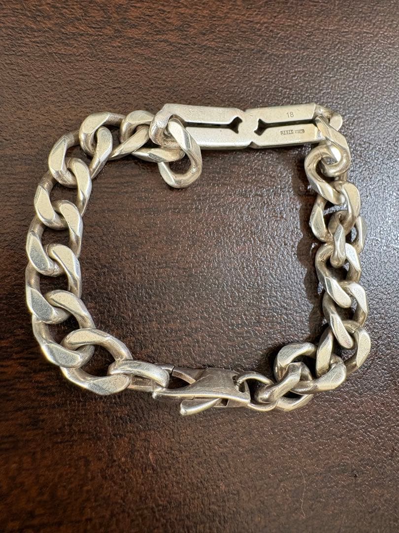 GUCCI SV925 インフィニティ ノット ブレスレット SIZE18