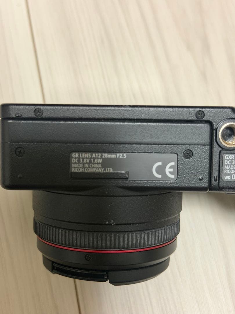 RICOH GXR + GR Lens A12 28mmの中古購入品