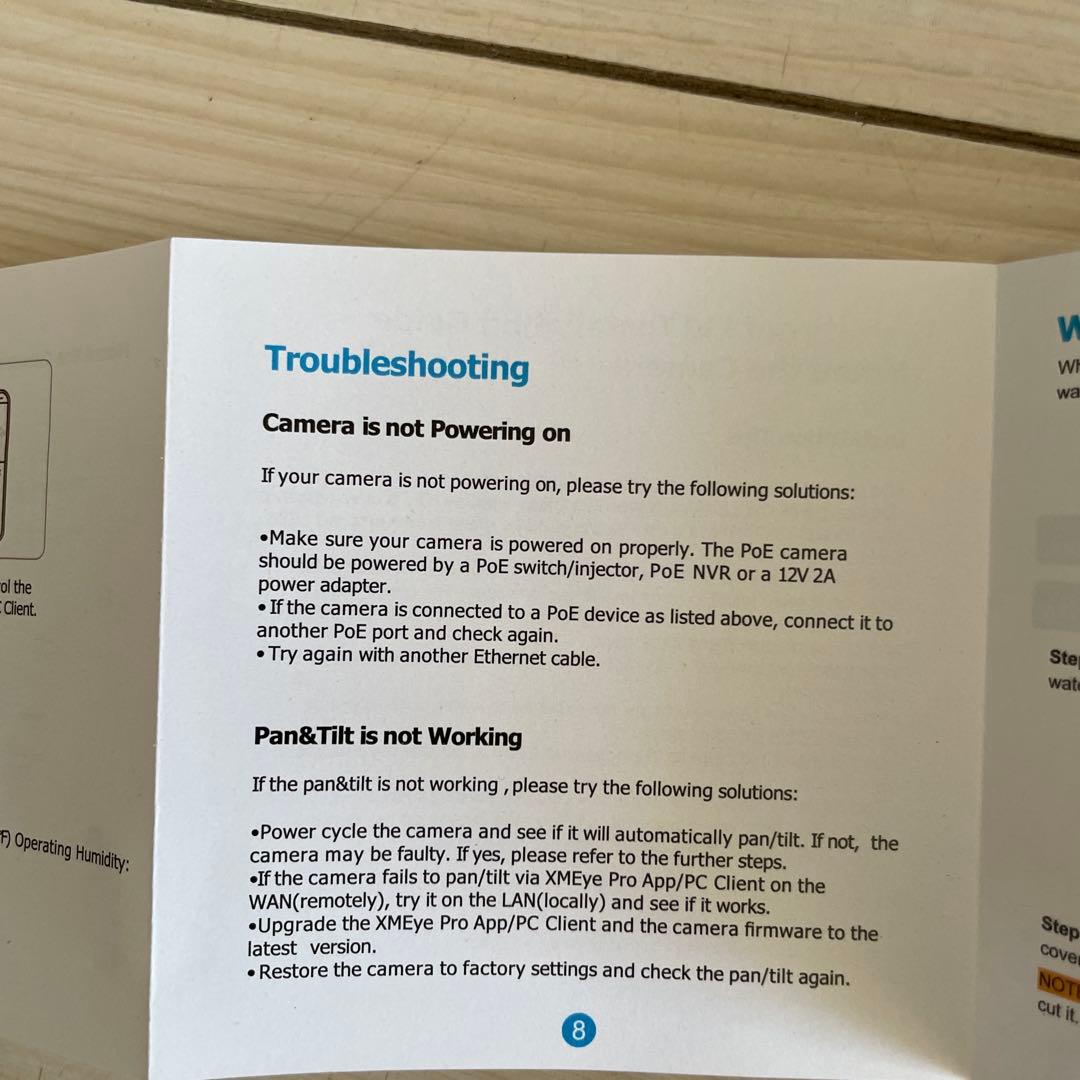 メ　監視　防犯カメラ　新品　値下げ交渉不可