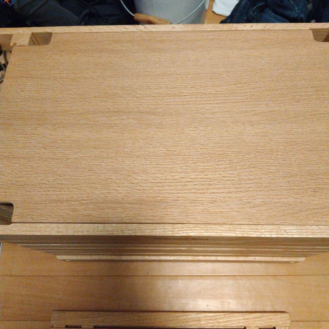 ikiki シェルフコンテナ M オーク