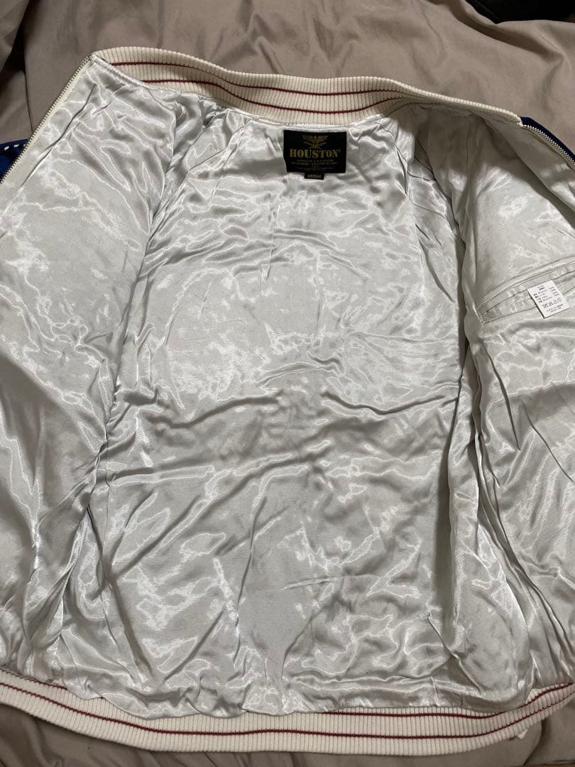 HOUSTON 未使用近い スカジャン 日本限定　虎 別珍 unisex