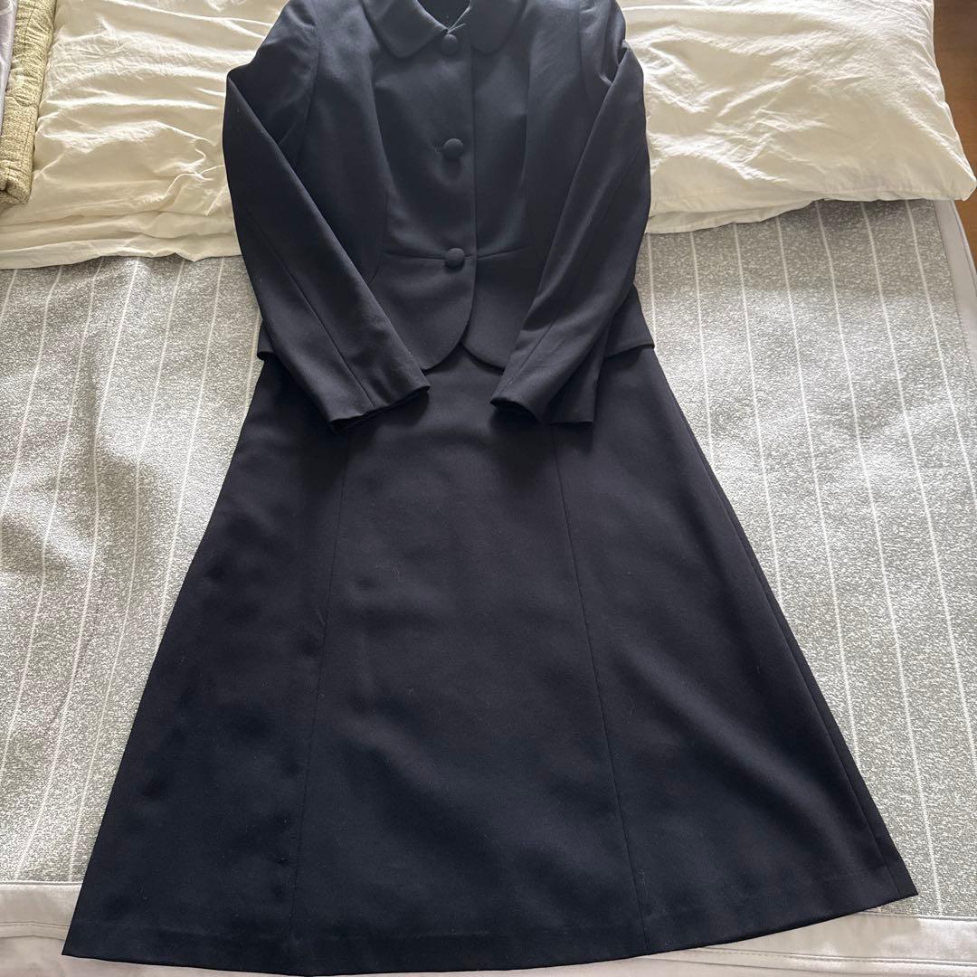 Primishプリミッシウール仕立て受験スーツジャケットドレス2点セット日本製