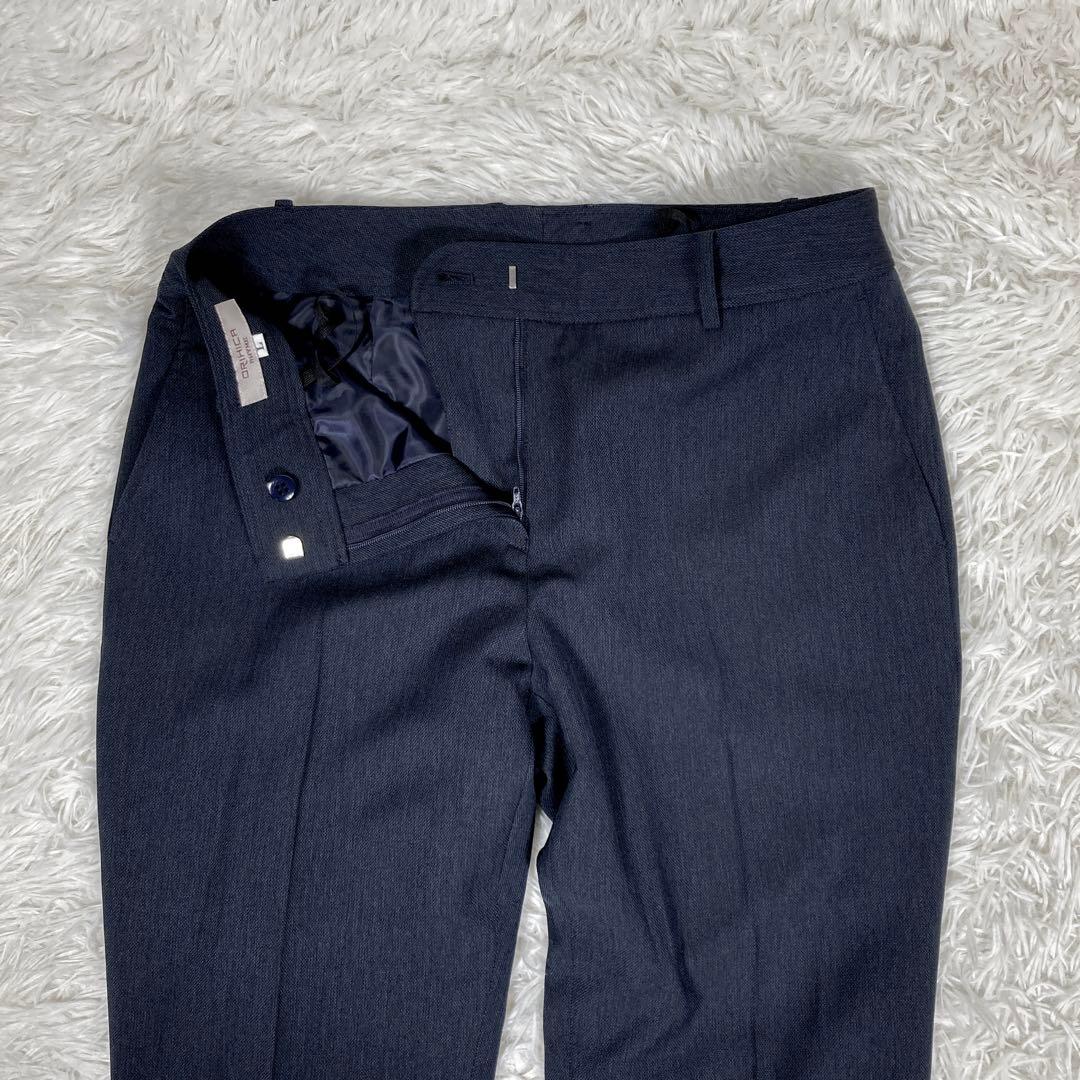 極美品　オリヒカ　セットアップスーツ　ウォッシャブル　ネイビー　XL/Lサイズ