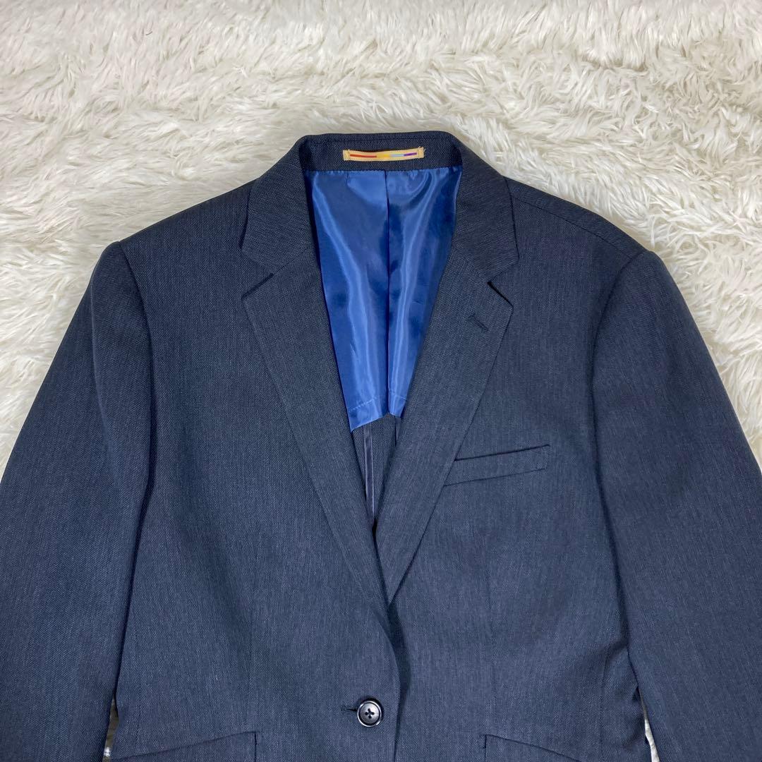 極美品　オリヒカ　セットアップスーツ　ウォッシャブル　ネイビー　XL/Lサイズ