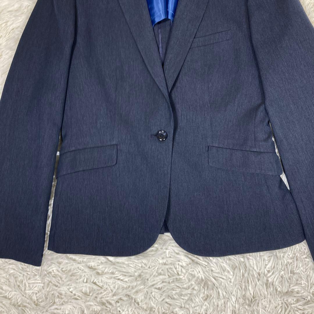 極美品　オリヒカ　セットアップスーツ　ウォッシャブル　ネイビー　XL/Lサイズ