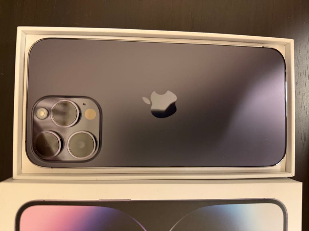 Apple iPhone 14 Pro MAXディープパープル 90%