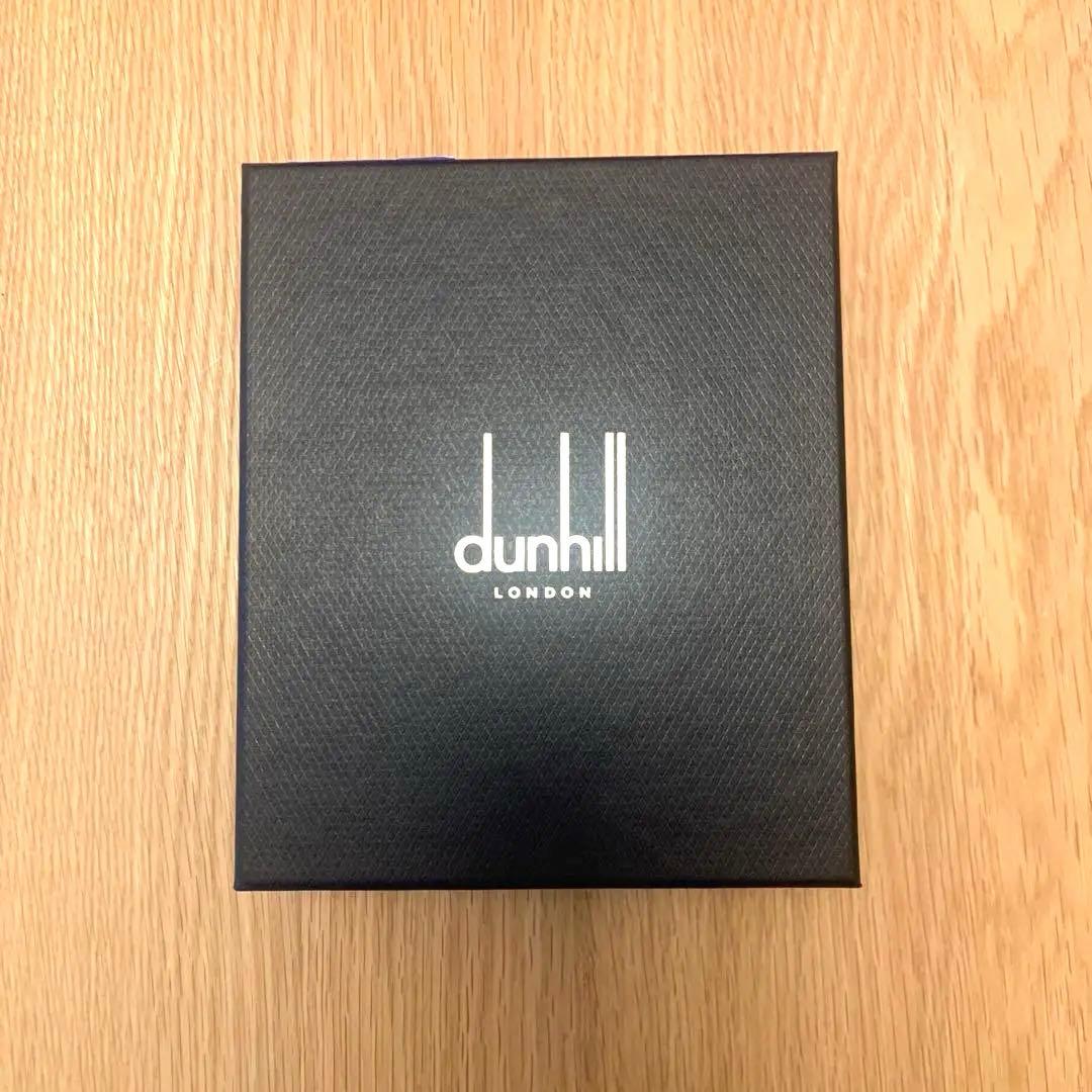 dunhillダンヒル デュークレザー&カードケースネイビー新品未使用