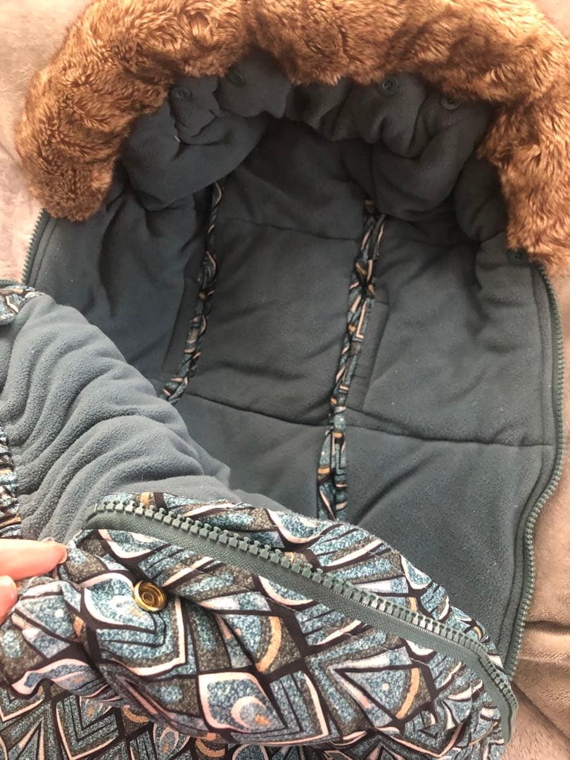 エロディー　ディテールズ　フットマフ　防寒