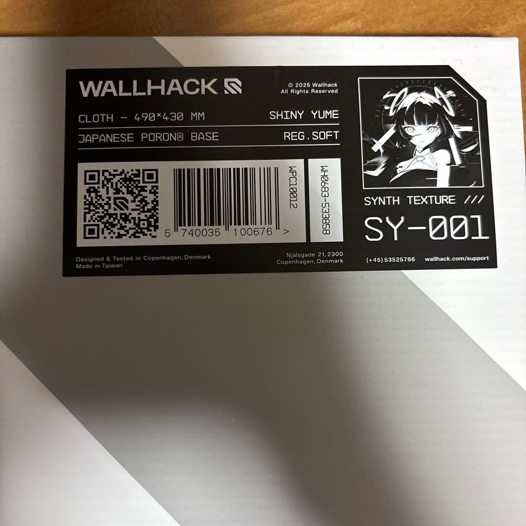 WALLHACK SY-001 布マウスパッド SHINY YUME