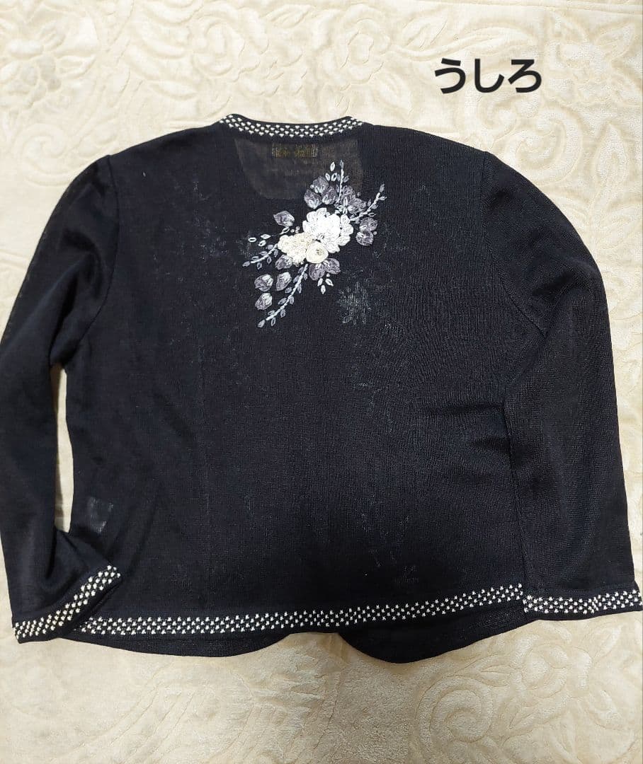 アトリエサガン２点セットLLサイズ花柄刺繍