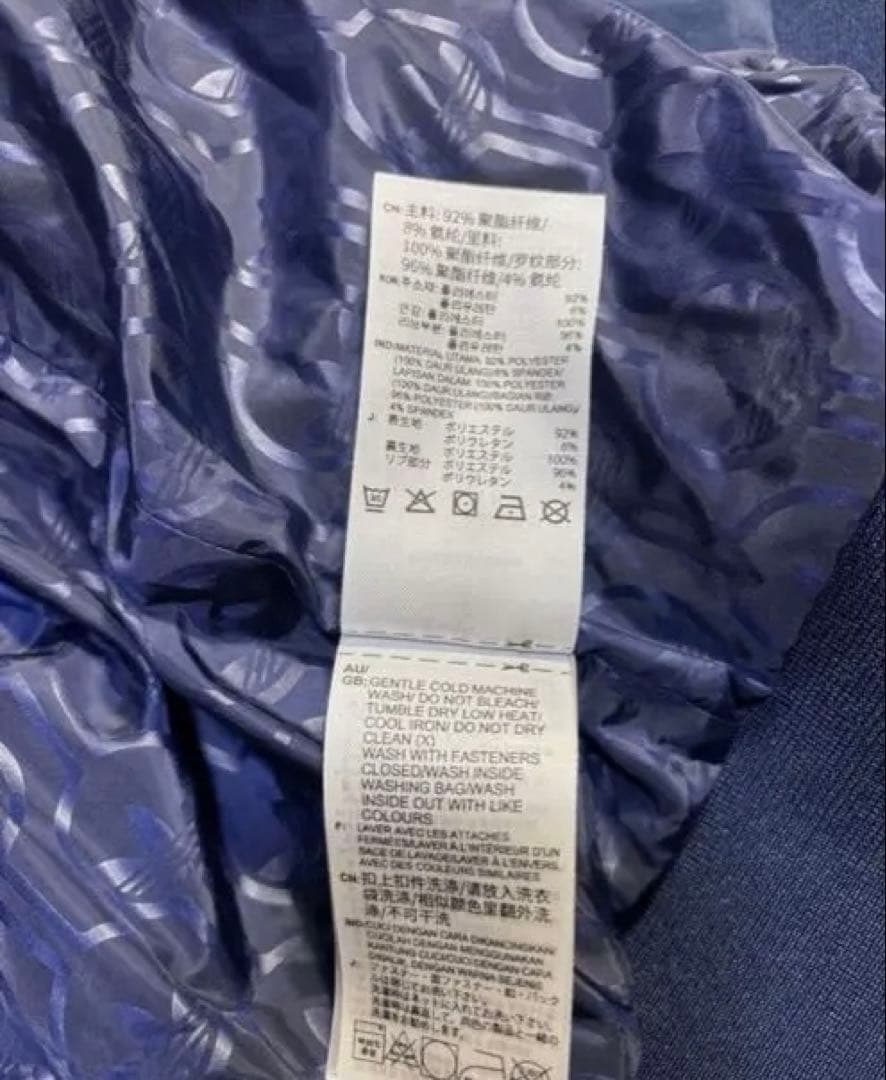 未使用級　adidas ベロアベッケンバウアー　トラックジャケット　XL