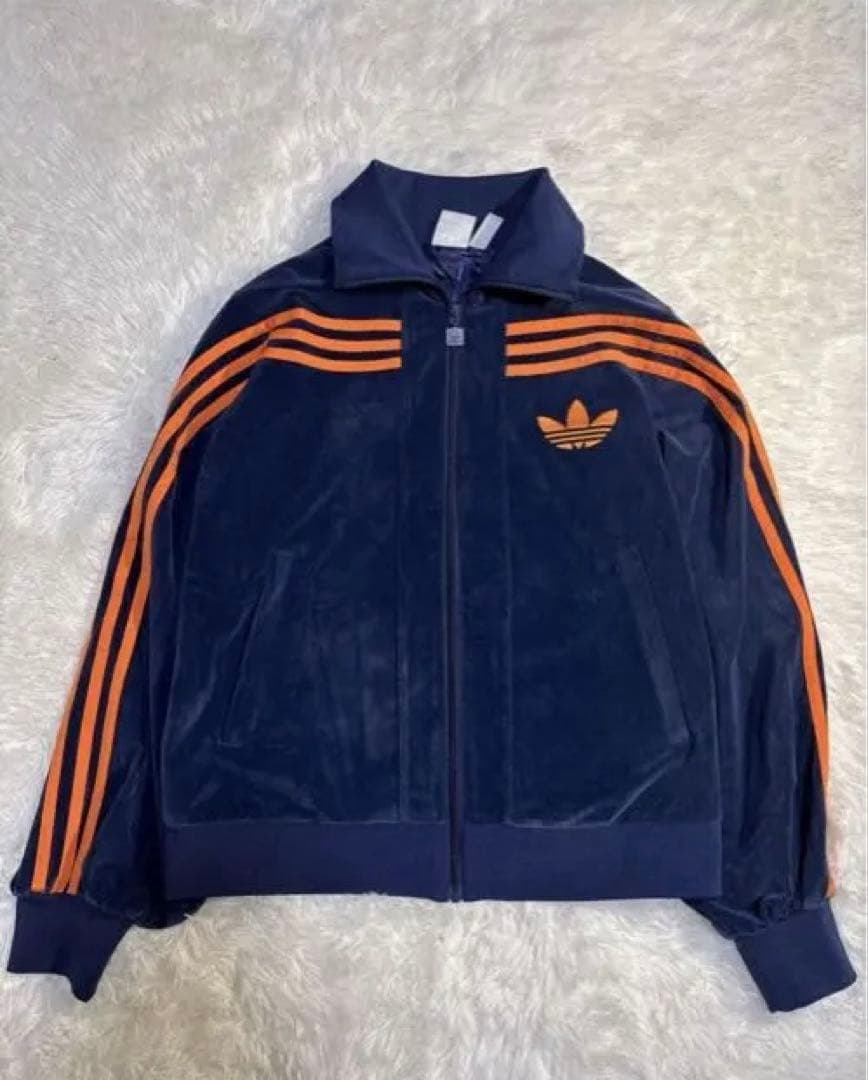 未使用級　adidas ベロアベッケンバウアー　トラックジャケット　XL