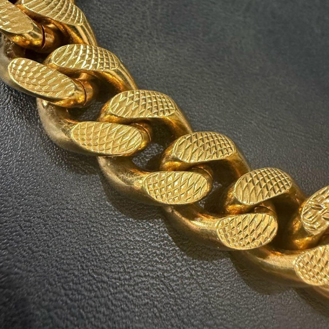 た*読様 ヴェルサーチ メデューサ 喜平 ネックレス GP 箱付き 中古 19