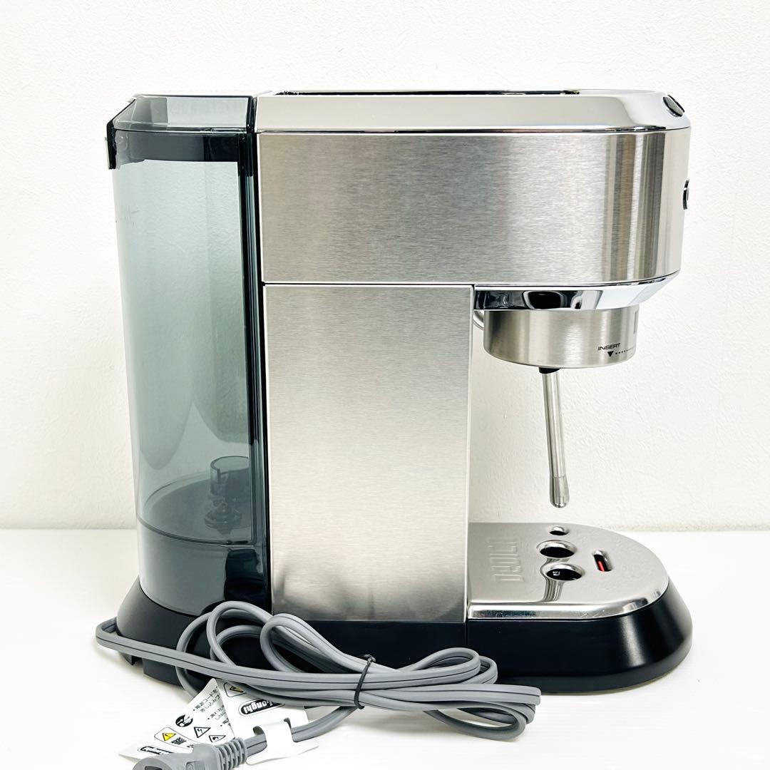 付属品充実 DeLonghiエスプレッソマシン EC885J-M シルバー