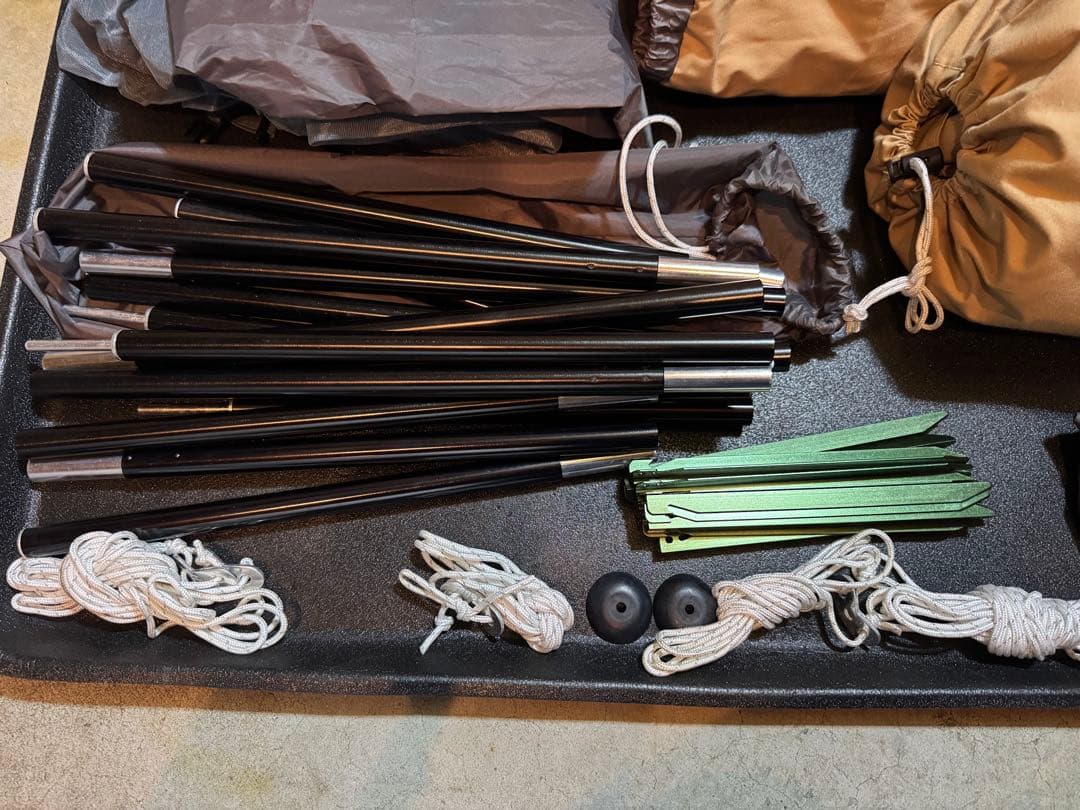 BUNDOK ソロベース EX＋フロントウォール(前幕) サンドベージュ