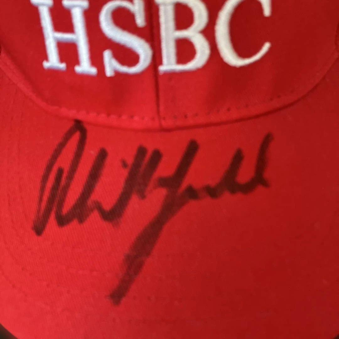 イーグル　フィル・ミケルソン選手直筆サイン入りキャップ他二点（計三点）