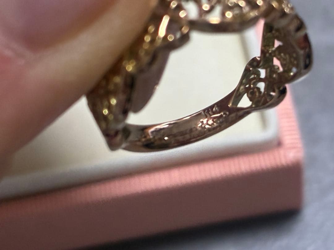 ケイ・ウノ　Disney アラジンリング k14