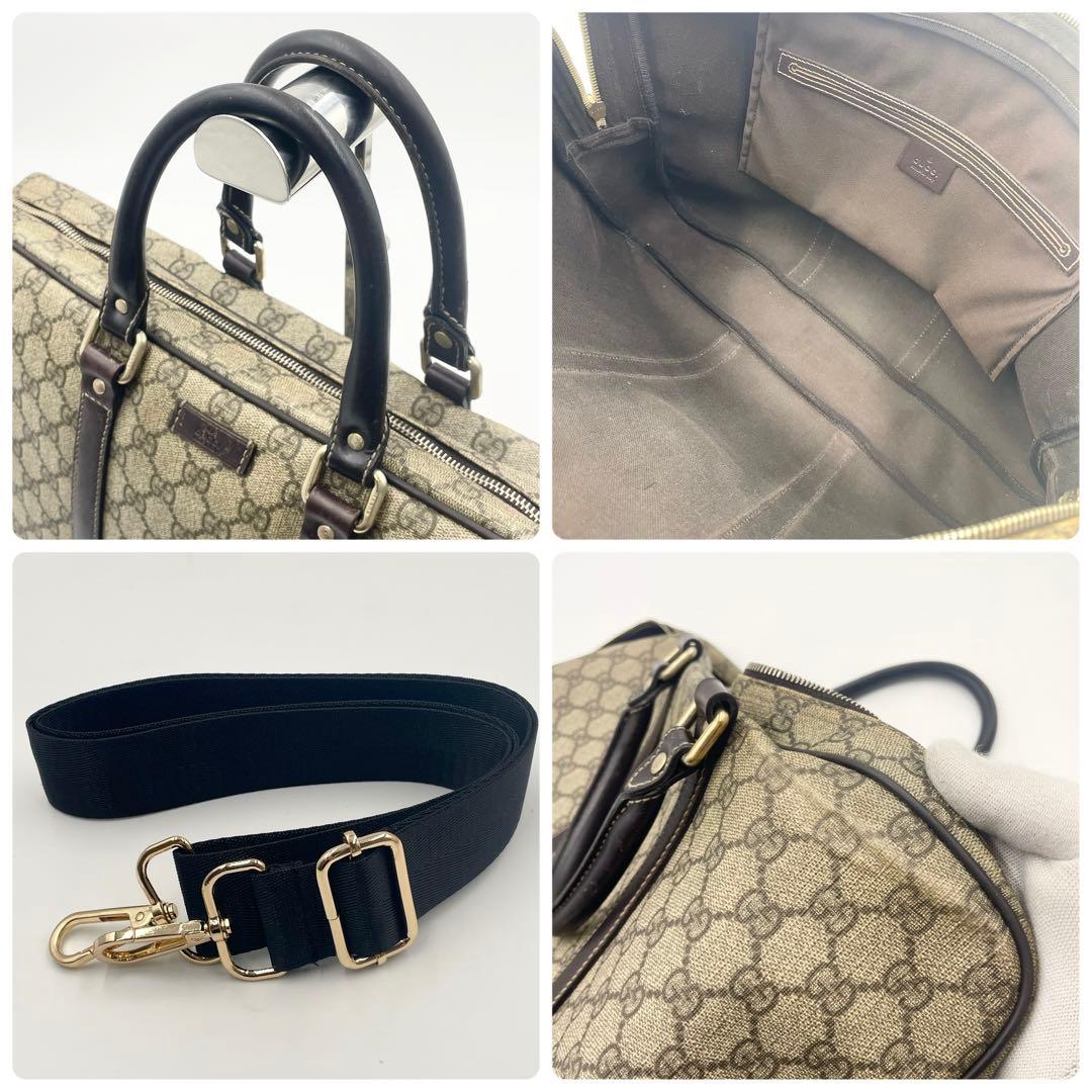 GUCCI グッチ GGスプリーム ブリーフケース 2WAY ビジネス A4可