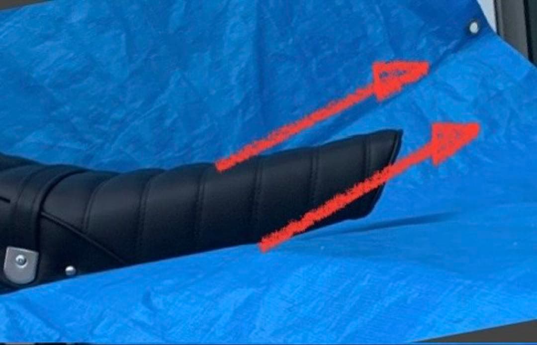 即購入は控えてください。シャリー　角シャリーシート　カスタム 張替え後、未使用