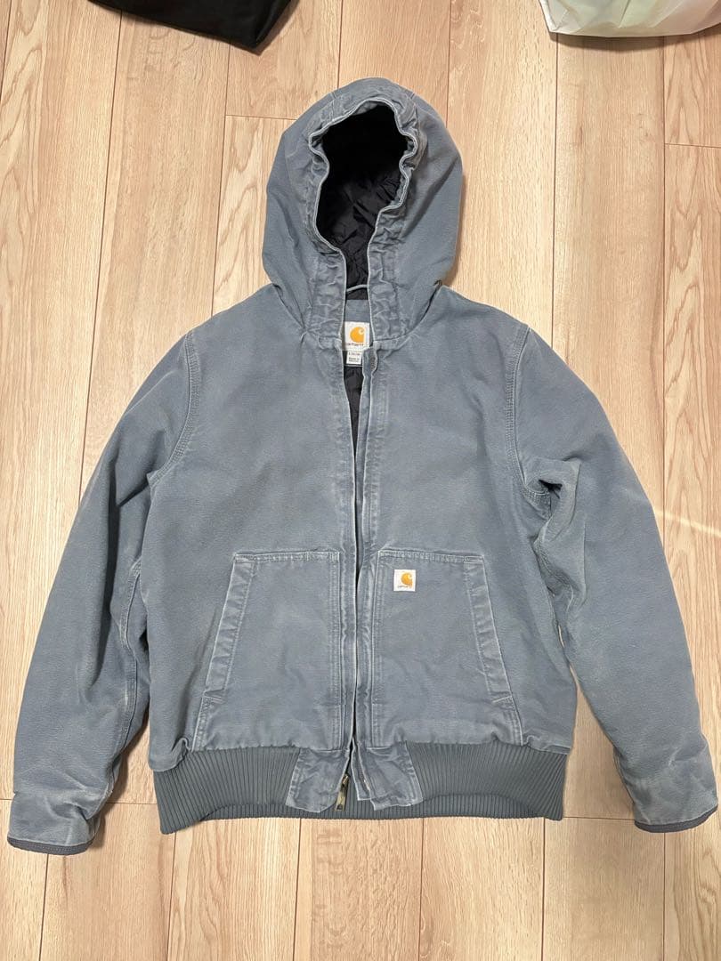【希少カラー】carhartt カーハートアクティブジャケット L ダック生地