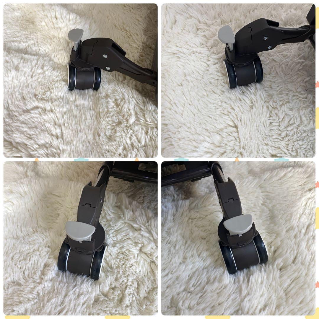 【極美品】Aprica ユラリズム オートライト 電動ハイローチェア グレー