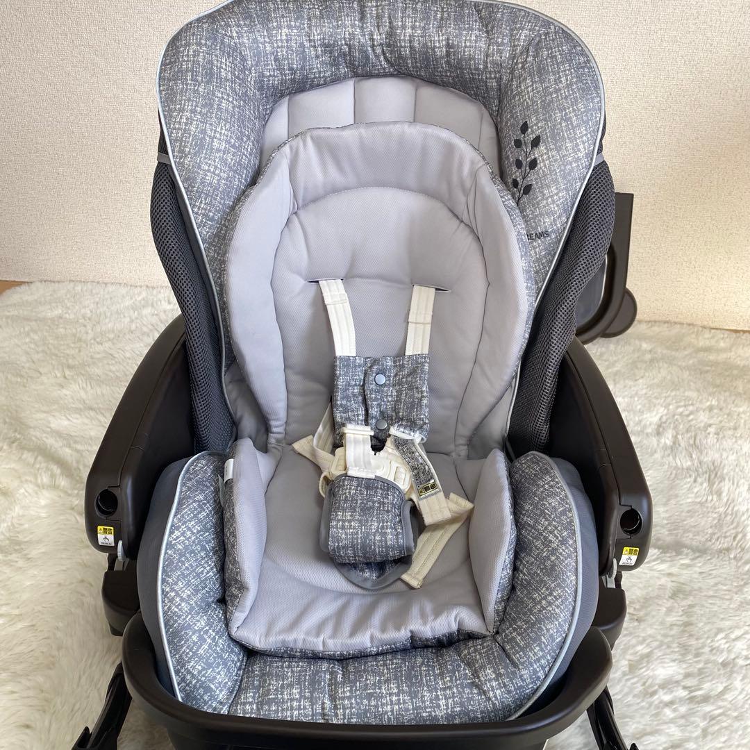 【極美品】Aprica ユラリズム オートライト 電動ハイローチェア グレー