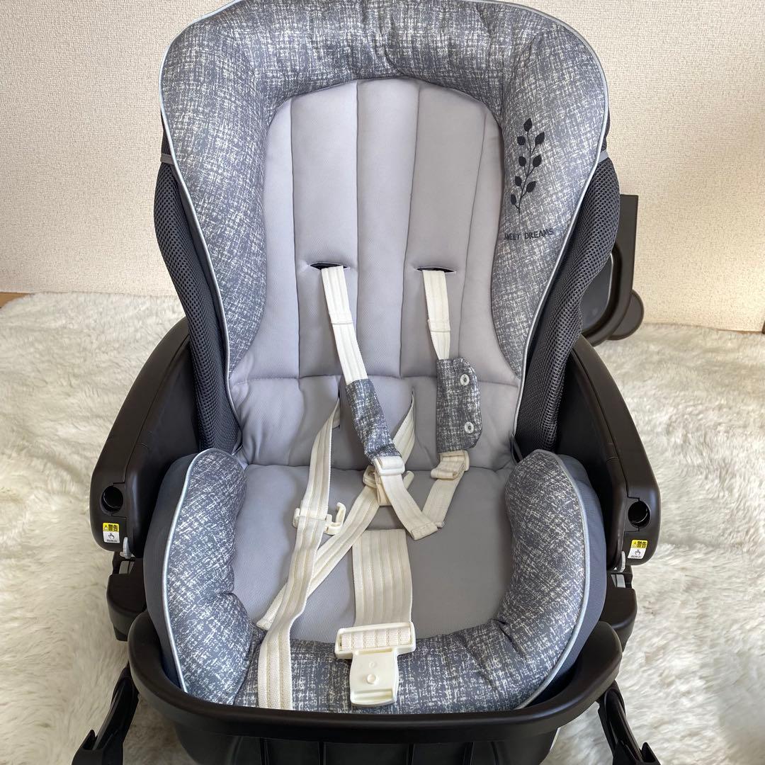 【極美品】Aprica ユラリズム オートライト 電動ハイローチェア グレー