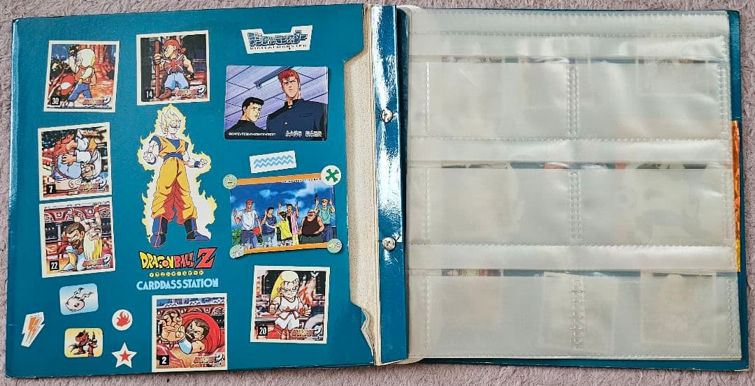 カードダス システムファイル 初期 平成 当時物 レトロ※傷・汚れ・破損あり