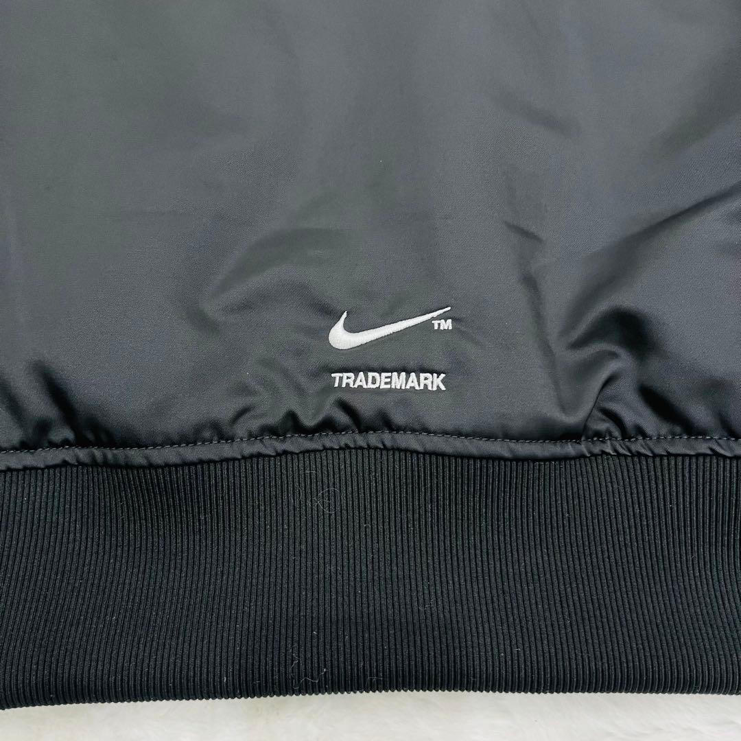 Nike リバーシブル　ボンバージャケット MA-1【XXL】ブラック