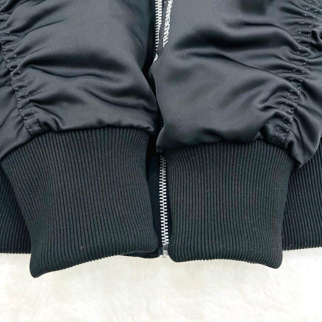 Nike リバーシブル　ボンバージャケット MA-1【XXL】ブラック