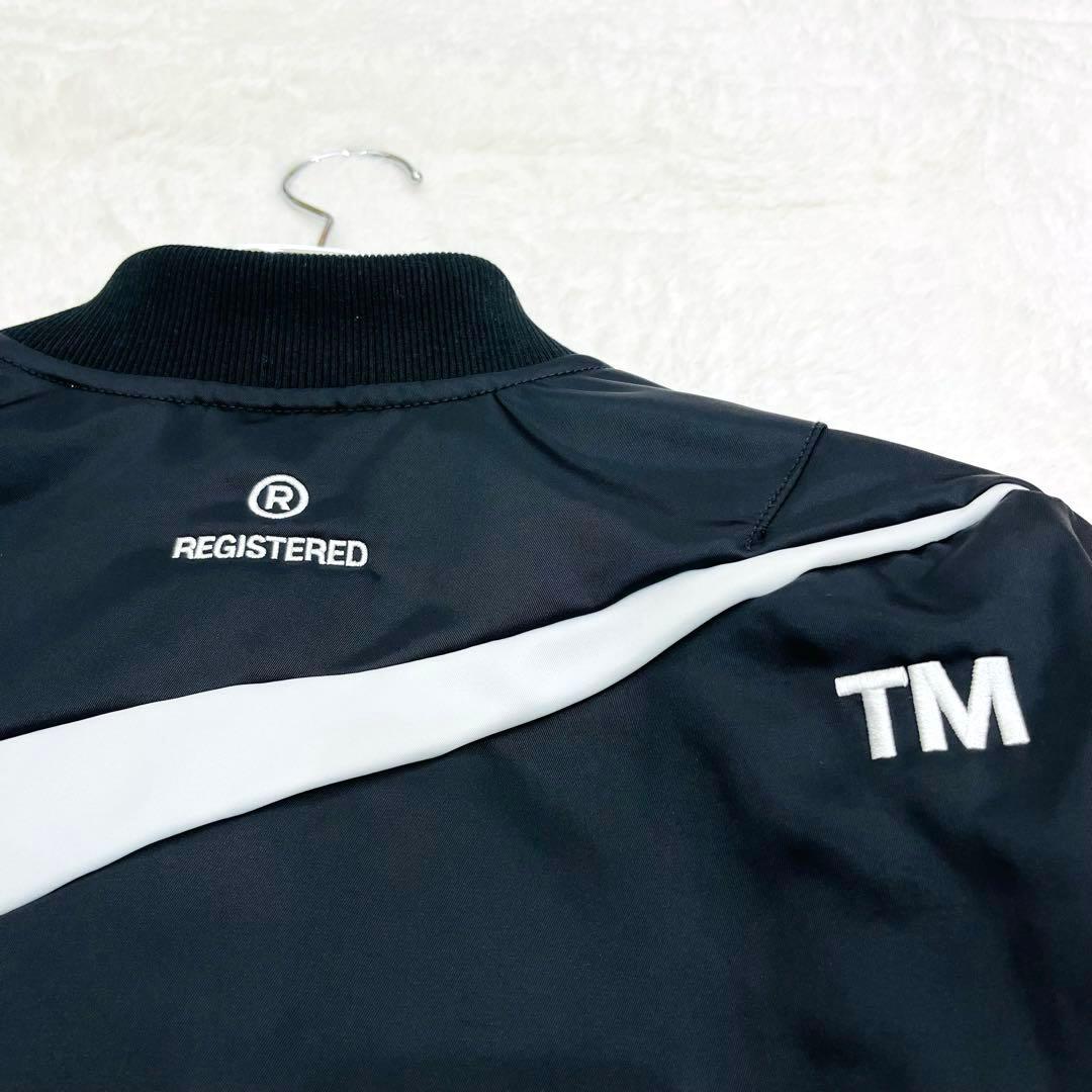 Nike リバーシブル　ボンバージャケット MA-1【XXL】ブラック