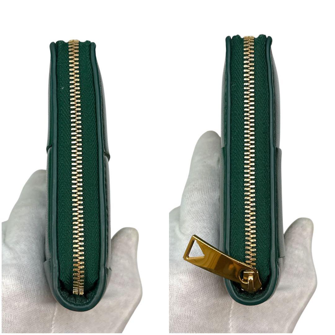 現行 極美品✨ボッテガヴェネタ カセット マキシイントレ ラウンドファスナー