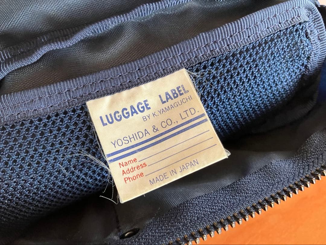 バッグ 1980s Vintage Yoshida & Co Luggage label