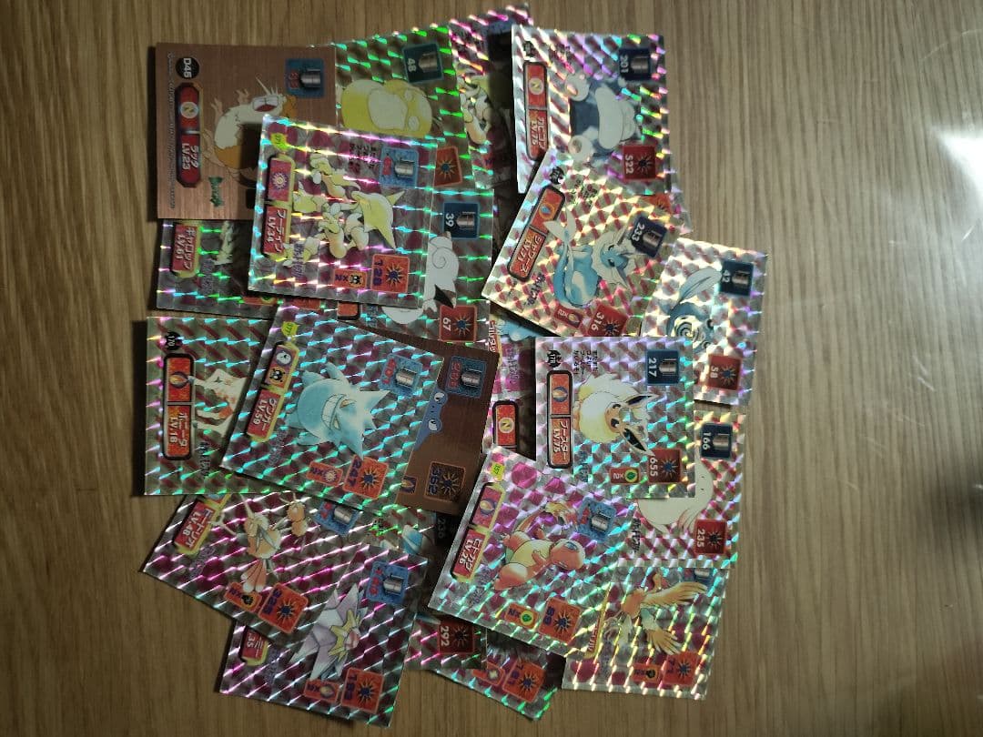 【最終価格】アマダ製　ポケモンシール列伝セット