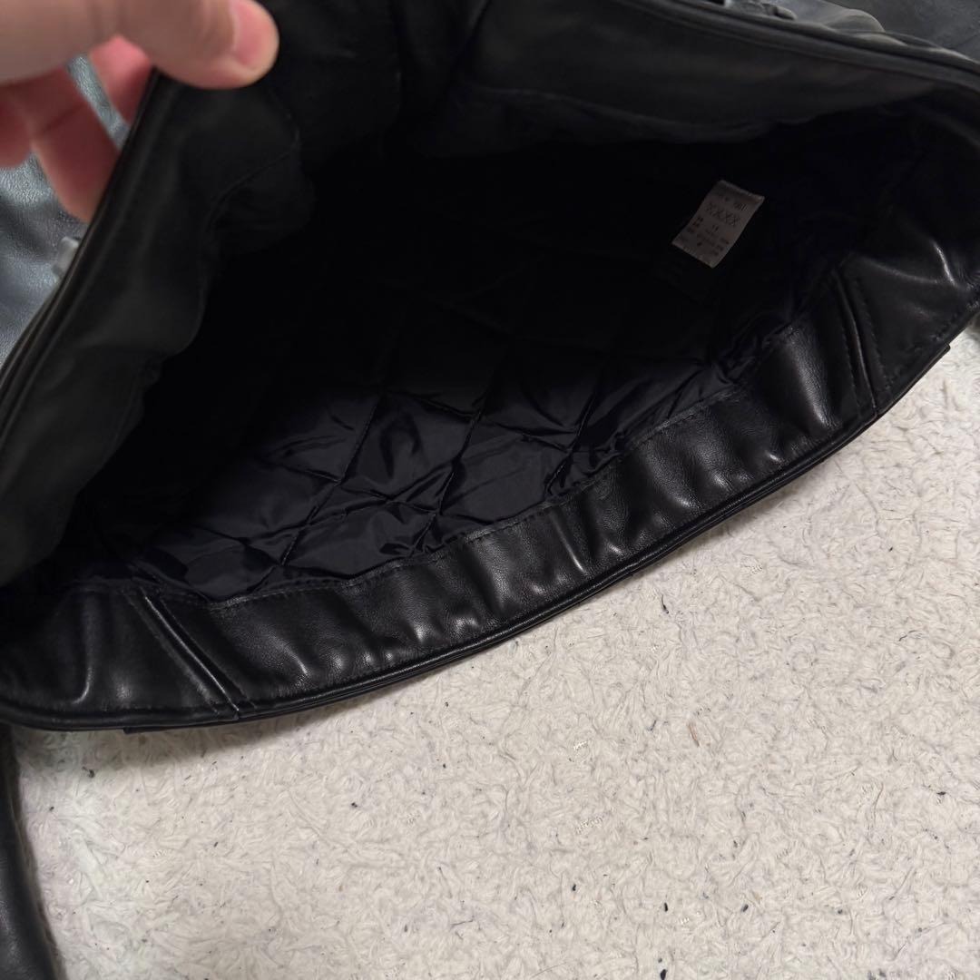 美品XLサイズ相当　ショット　613US ワンスター　ダブルライダースジャケット