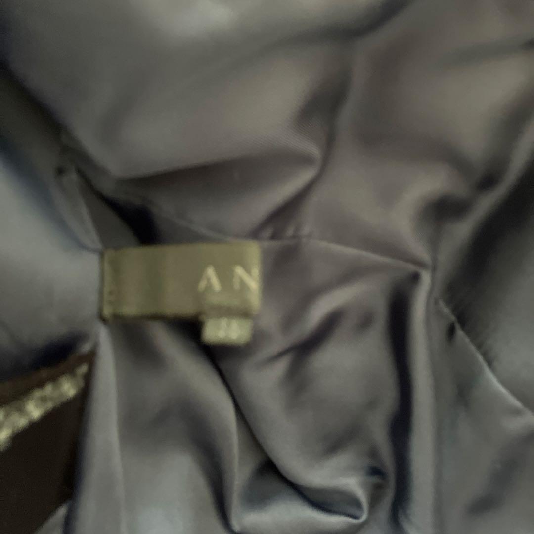 ANAYI ダウンコート ネイビー 36サイズ