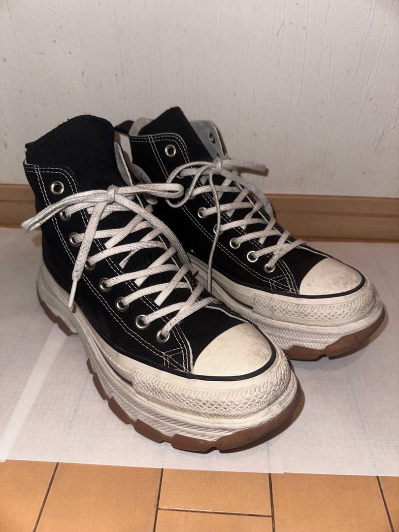 CONVERSE コンバース ハイカット 厚底 スニーカー 26.5cm
