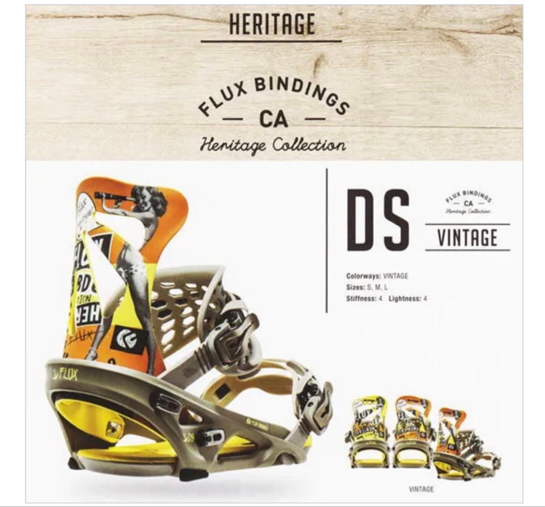 FLUX DS 限定モデル ヘリテージコレクション スノーボード ビンディング