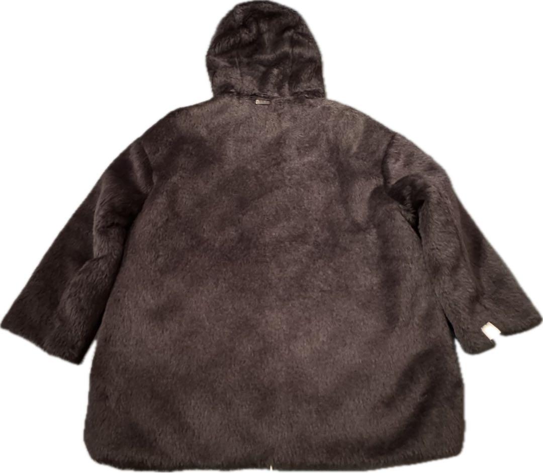 マックスマーラ The Cube リバーシブル ボア ダウンジャケット