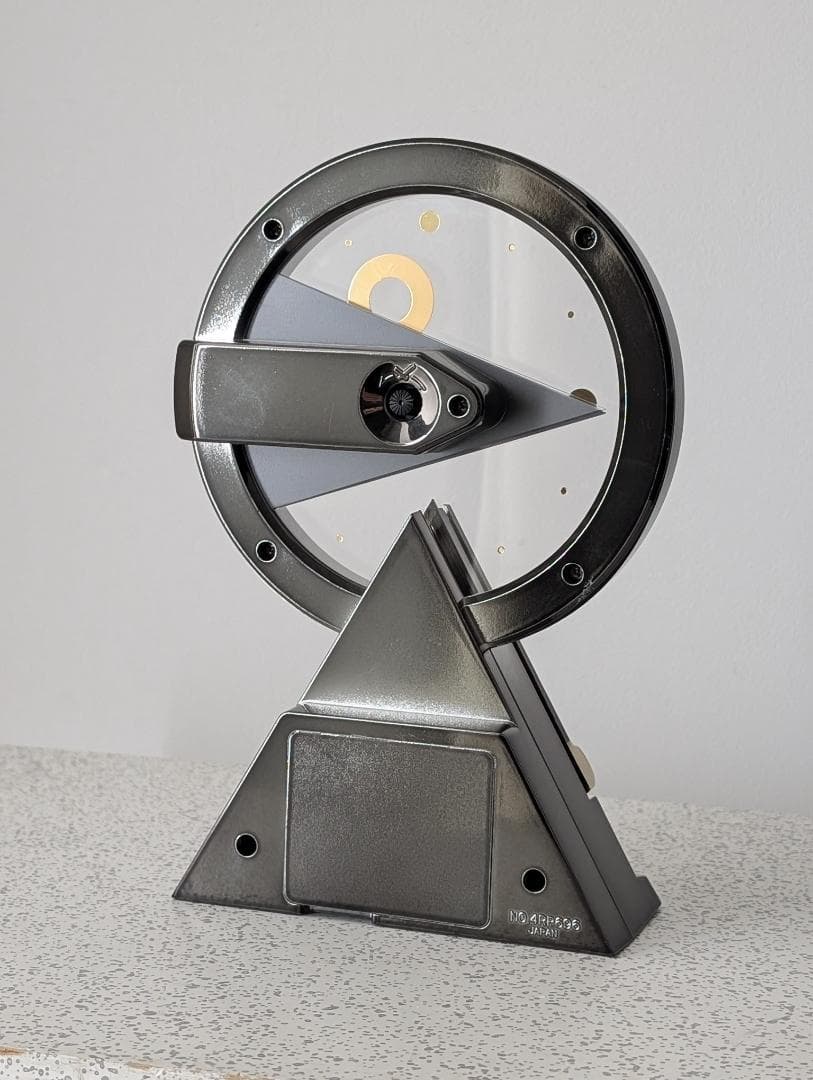 80s ビンテージ シチズン テーブルクロック 振り子 置き時計 スペースエイジ