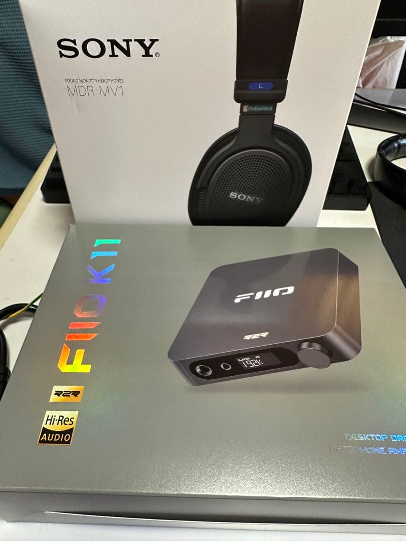 SONY MDR-MV1 & FiiO K11 R2R セット
