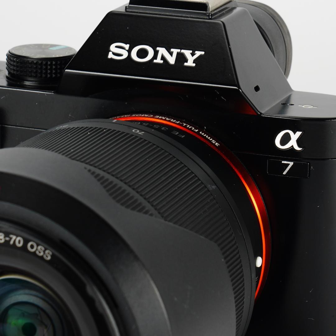 3628回/世界初フルサイズミラーレス/SONY α7/SEL2870フルセット