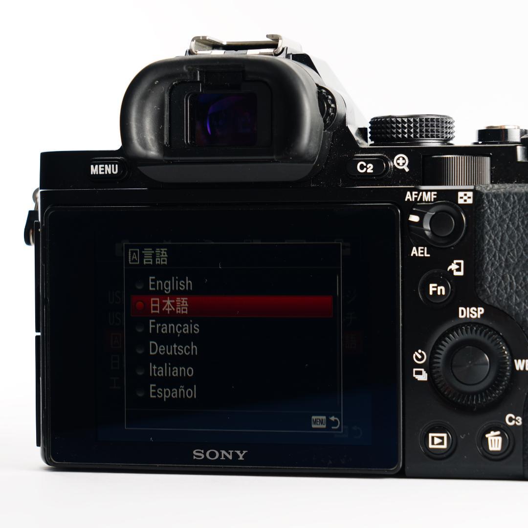 3628回/世界初フルサイズミラーレス/SONY α7/SEL2870フルセット